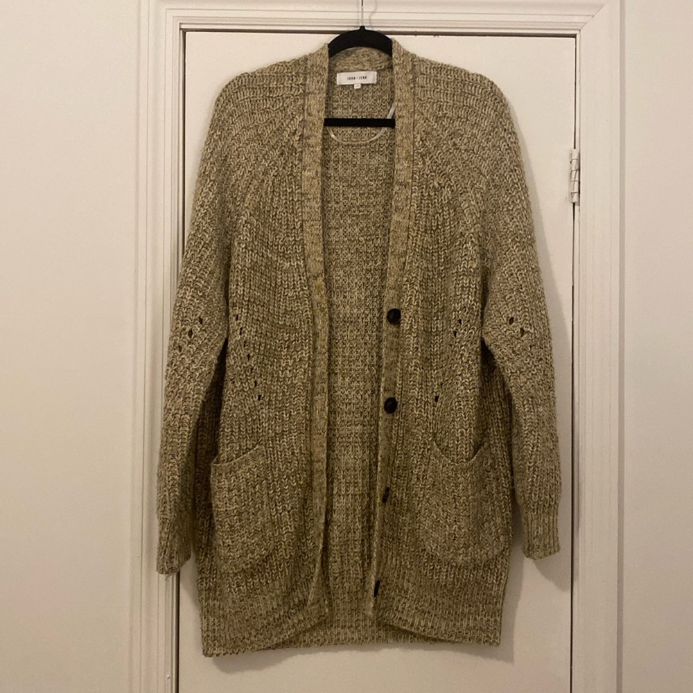 John + Jenn Oversized Knit Cardigan